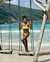 EVERYDAY SUNDAY Sexy Neons Cut-out Bralette Bikini Top Glowstick Yellow ESBEAW02634 - View1