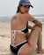 GUESS Sporty Chic High Leg Bikini Bottom Black E3GO17MC043 - View1
