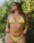 BILLABONG Sol Searcher Triangle Bikini Top Light lime ABJX300643 - View1