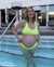 SEATONIC SOLID Bralette Bikini Top Yellow 01100109 - View1