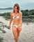 EVERYDAY SUNDAY Haut de bikini bralette Palm Square Cadrillage palmiers ESBEAW02655V - View1