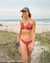 TROPIK Textured Bralette Bikini Top Brown 01100217 - View1