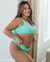 ROXY Aruba Bralette Bikini Top Bright light blue ERJX305167 - View1