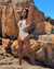 KIBYS SHADES Plunge One-piece Swimsuit White 87393 - View1