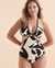 JETS AUSTRALIA DORSAY Plunge One-piece Swimsuit Geometric print J11035 - View1