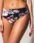 AZURA Bas de bikini plissé DIVINITY Imprimé tropical foncé SS30816 - View1