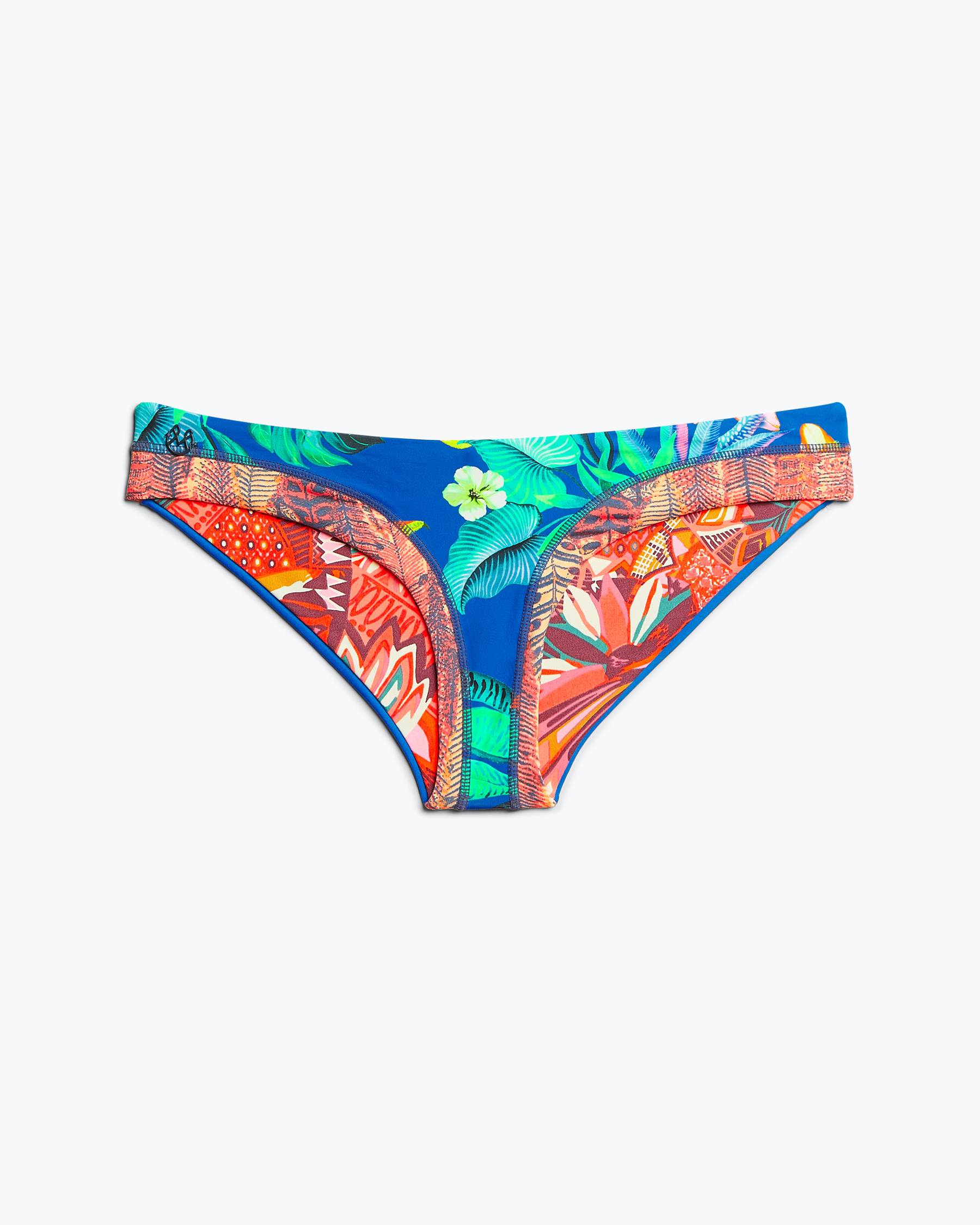 MAAJI BOHEMIAN FLARE Reversible Bikini Bottom Reversible print 2021SBC02 - View1