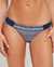 LOLË Bas de bikini côtés plissés Rio PAISLEY Bleu LWW0428 - View1