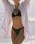 VITAMIN A Bas de bikini jambe haute California ECORIB Noir 812B - View1
