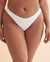 ROXY Bas de bikini échancré RIB ROXY LOVE Blanc brillant ERJX404434 - View1
