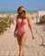 BILLABONG Summer High Reese Textured One-piece Swimsuit Flamingo ABJX100248 - View1