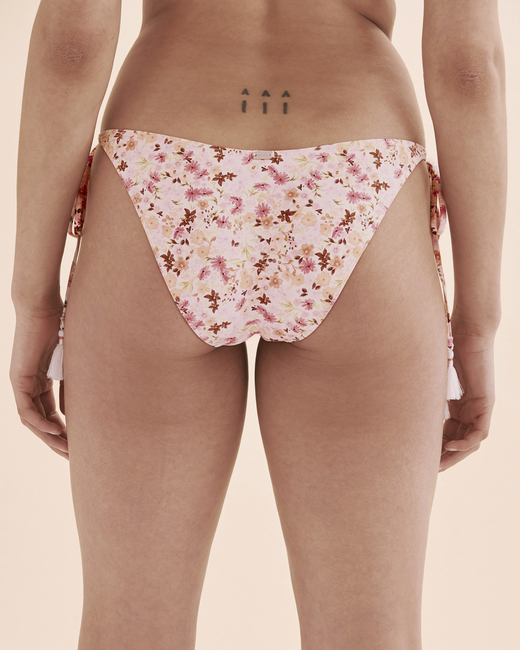 TROPIK Boho V-cut Brazilain Bikini Bottom Boho print 01300216 - View7