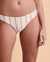 PQ Swim GOLDEN STRIPE Ruched Bikini Bottom Golden stripes GLS-211F - View1