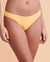 QUINTSOUL Bas de bikini côtelé MALIBU Jaune pâle W20835920 - View1