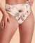 BILLABONG TAKE ME TO PARADISE High Waist Bikini Bottom Floral leaves ABJX400249 - View1