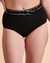 SEAFOLLY ACTIVE High Waist Bikini Bottom Black 40674-058 - View1