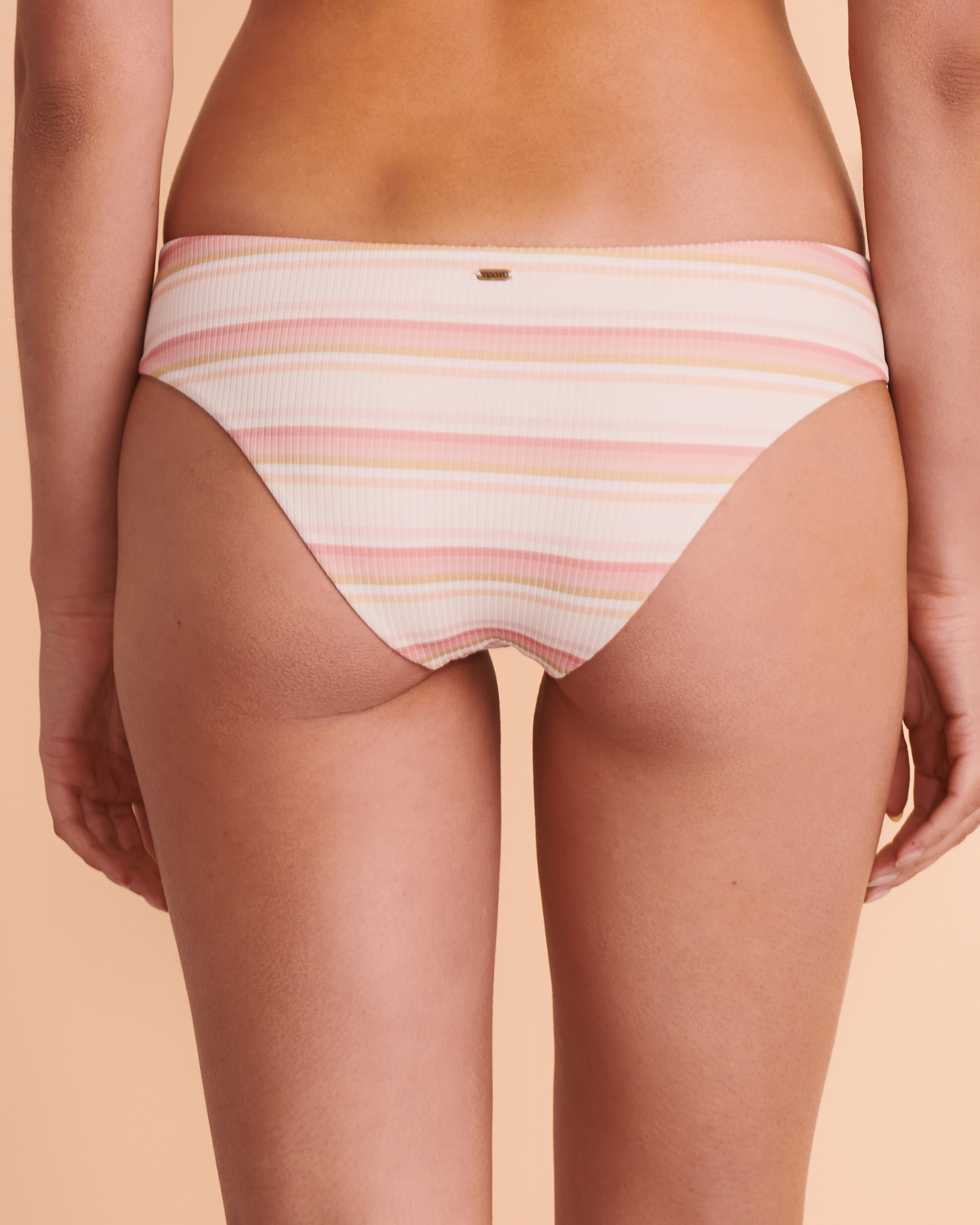 RIP CURL BEACH BOTANICA Cheeky Bikini Bottom Soft stripes GSIVC8 - View2