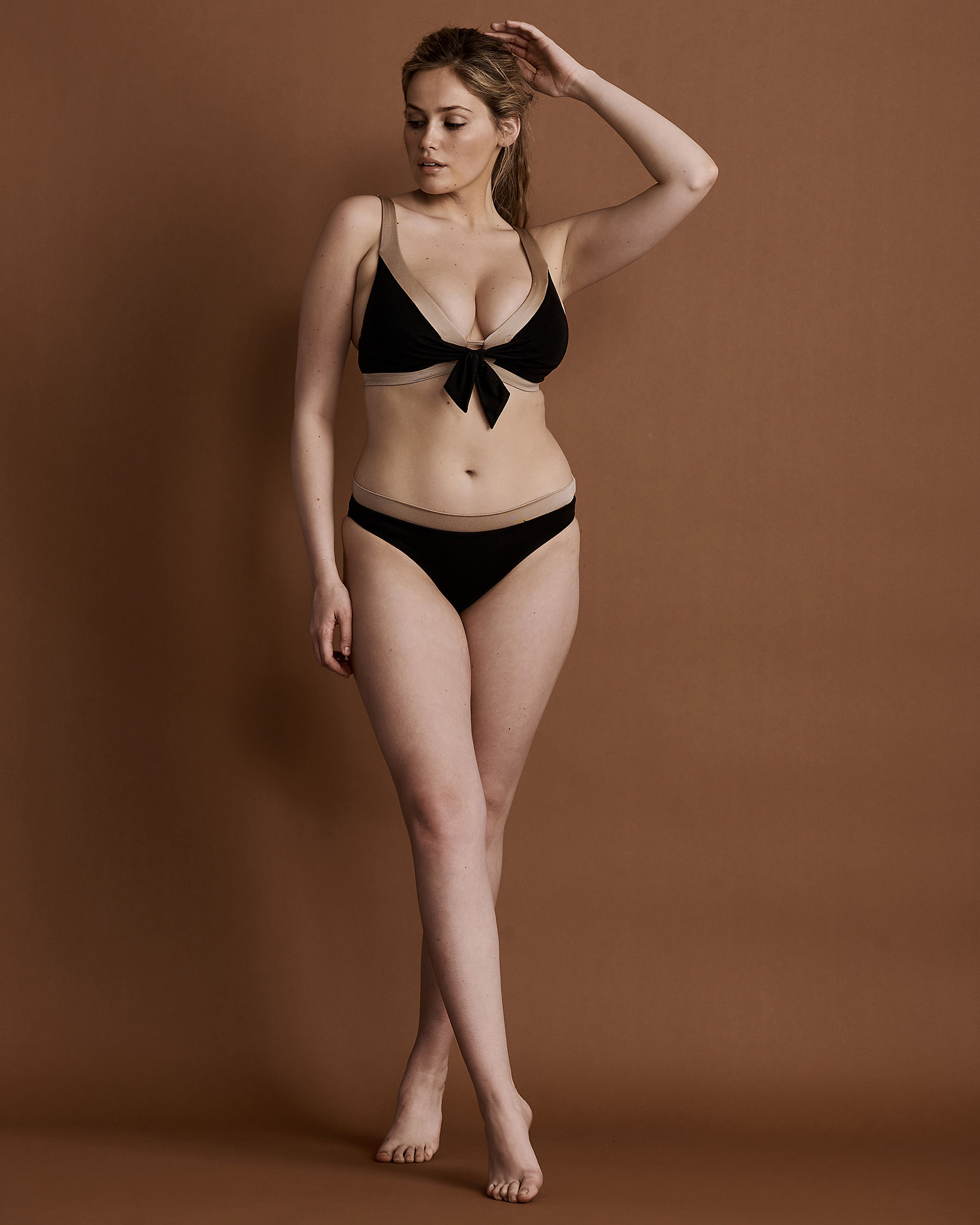 JETS AUSTRALIA SYNERGY Foldable Waistband Bikini Bottom Black J3703 - View6