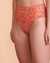 KULANI KINIS BURNT BLISS High Leg Bikini Bottom Floral print BOT226BURN - View1