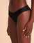 MALAI Bas de bikini Paramount TEXTURED Noir B01071 - View1