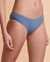 QUINTSOUL Bas de bikini plissé Bella DENIM Bleu W15195653 - View1