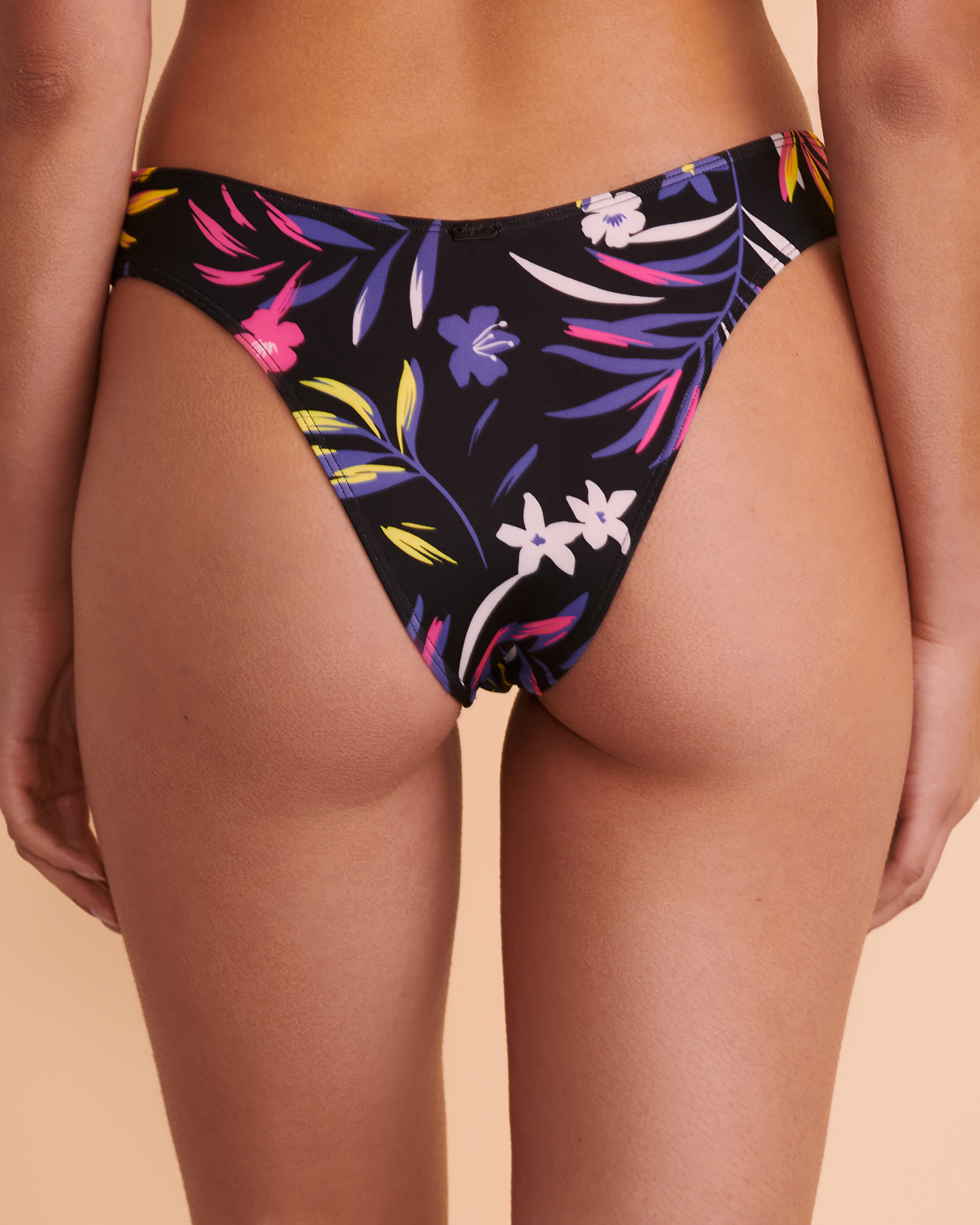 TROPIK Bas de bikini tanga NEON FLORAL Floral néon 01300050 - Voir2