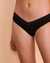 L*SPACE PRATT V Cut Bikini Bottom Black RHPTC21 - View1