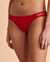 BILLABONG SOL SEARCHER Lowrider Bikini Bottom Red XB692BSO - View1