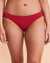 QUINTSOUL Bas de bikini plissé Lily SOLID Sangria W15195664 - View1