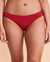 QUINTSOUL Bas de bikini plissé Lily SOLID Sangria W15195664 - View1