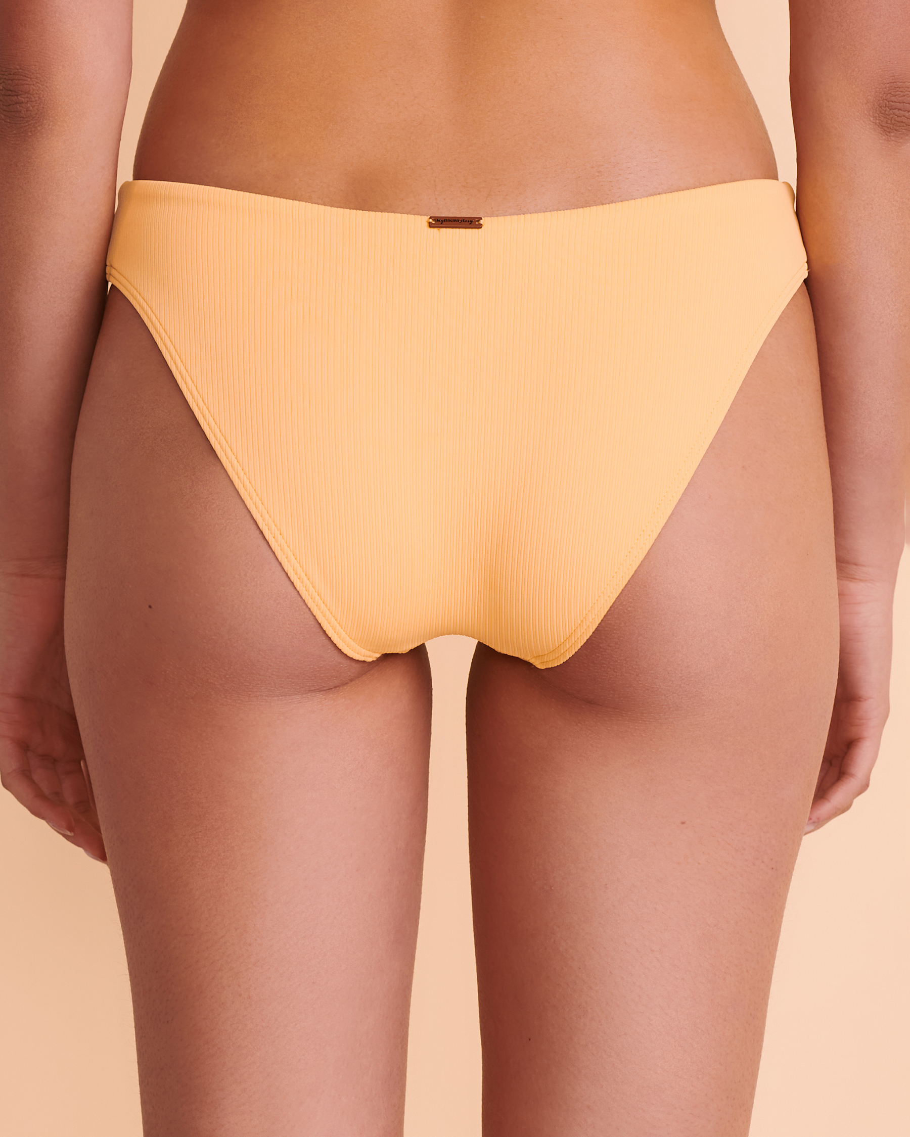 MY BIKINI STORY SUMMER VIBE Brazilian Bikini Bottom Yellow 01300061 - View2