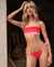 PQ Swim Haut de bikini bandeau Aimee AVALON Trio de feu AVA-036B - View1