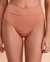 SKYE BRILLIANCE Rachel High Waist Bikini Bottom Pink SK72454 - View1