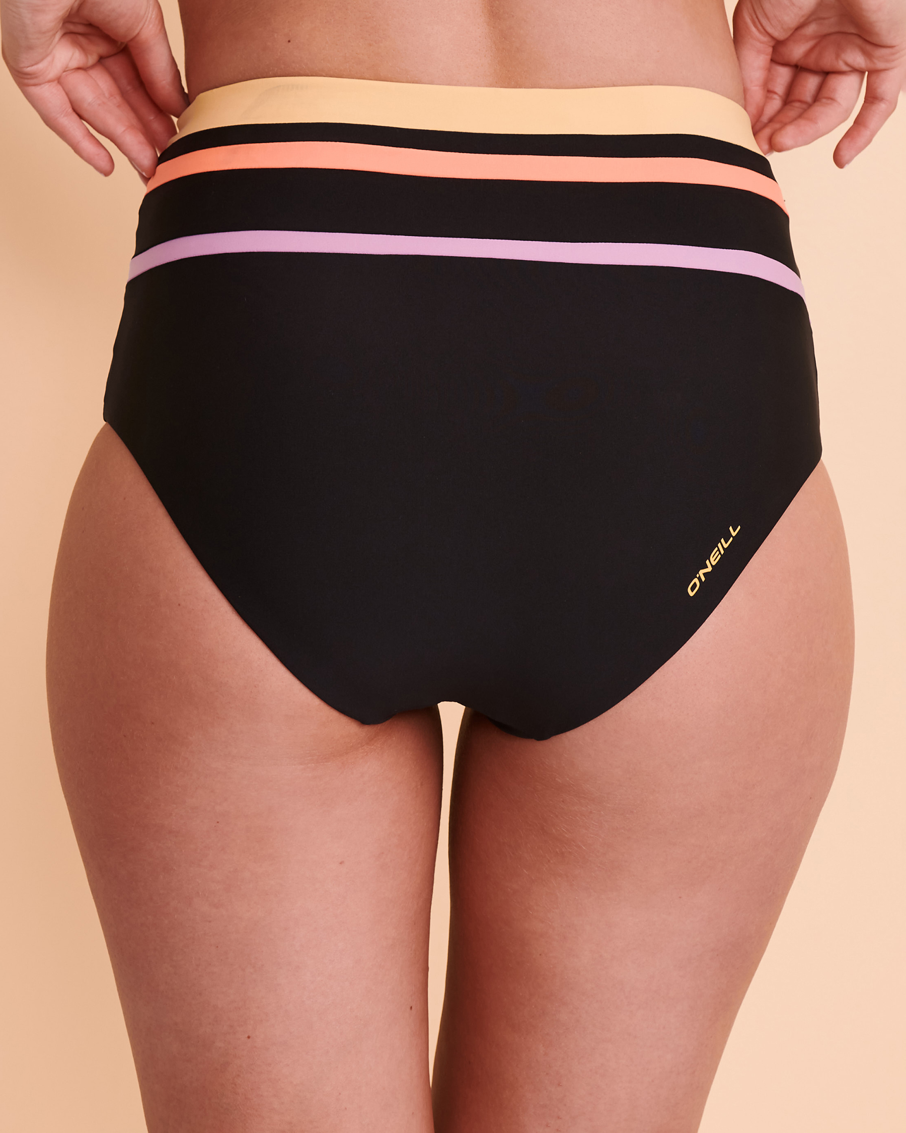 O'NEILL CORI High Waist Bikini Bottom Colorblock 1800002B - View3