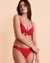 BAKU Haut de bikini push-up GLIMMER Cerise BRA568GLM - View1
