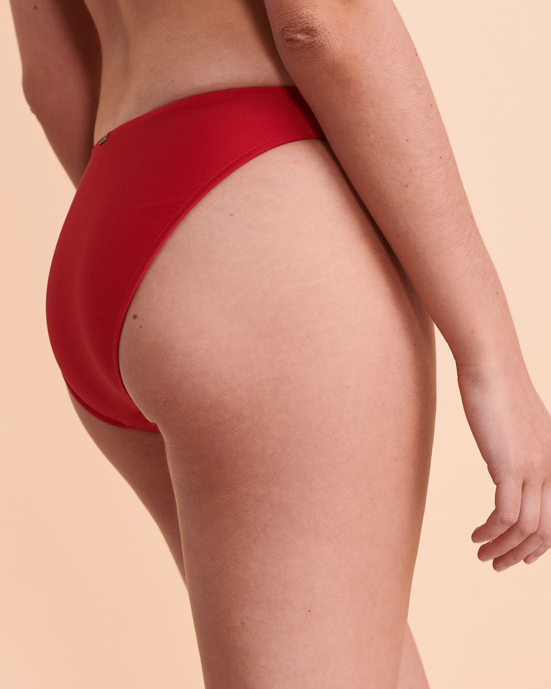 BAKU GLIMMER Classic Bikini Bottom Cherry PANT719GLM - View3