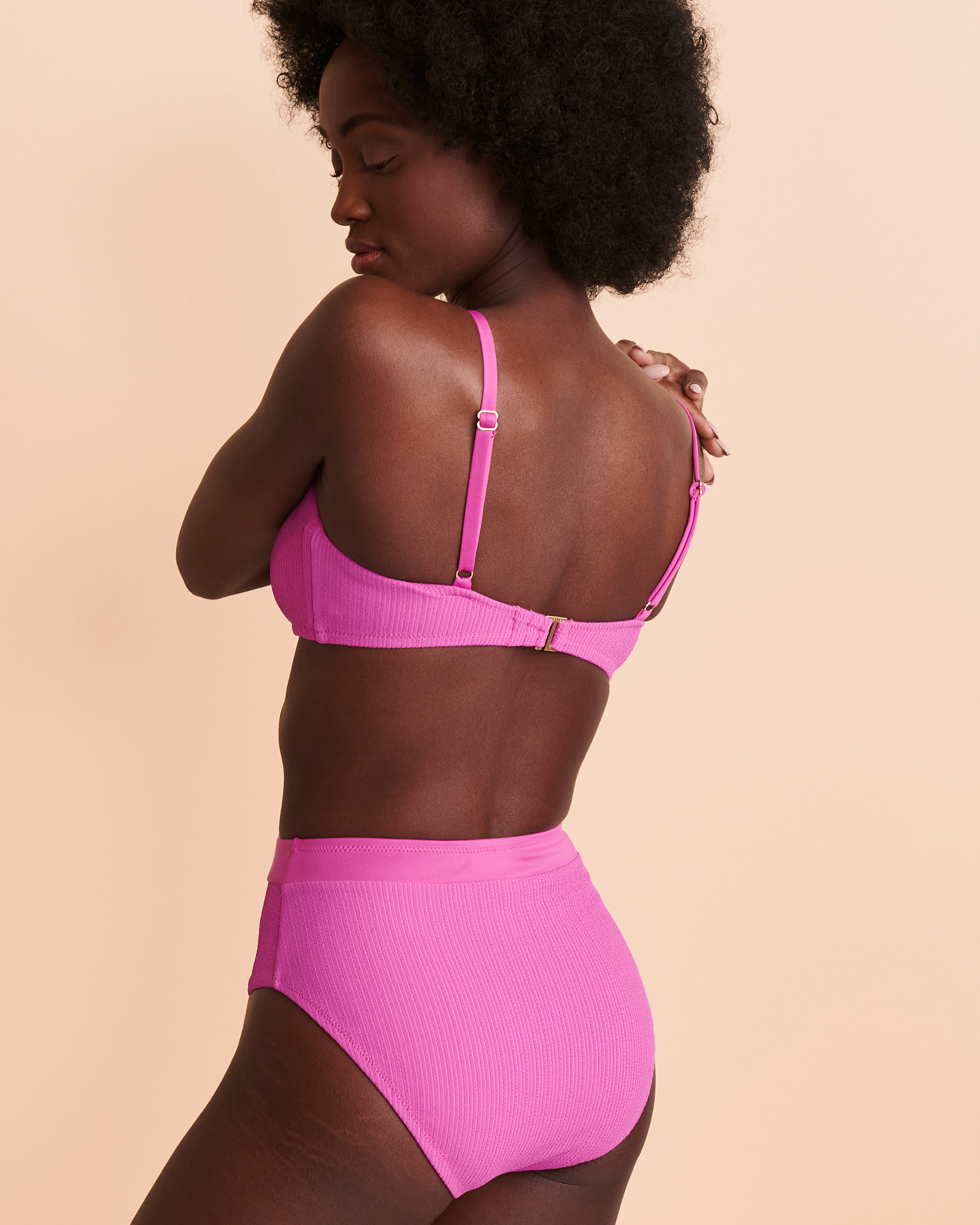 SANCTUARY SANDBAR Bralette Bikini Top Candy pink SASS22114H - View2
