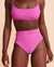 SANCTUARY SANDBAR High Leg Bikini Bottom Candy pink SASS22509H - View1