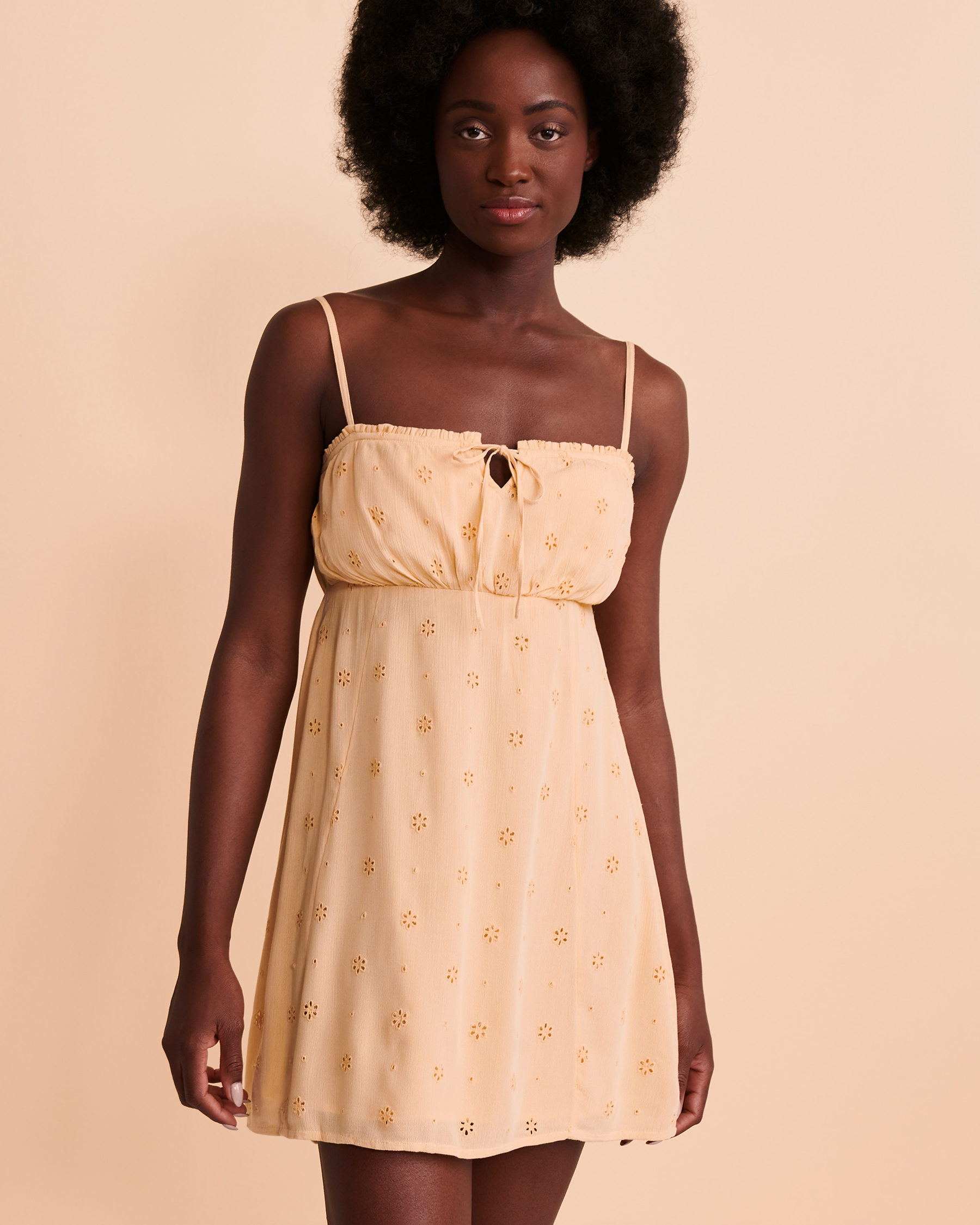 O'NEILL KALINE Thin Straps Dress Soft yellow SP2416035 - View1