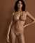 VITAMIN A Haut de bikini triangle Milana SHIMMER RIB Sable rose 150NT - View1