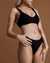 SEAFOLLY SOLID Retro Ruched Side Bikini Bottom Berry 40145-065-0S - View1