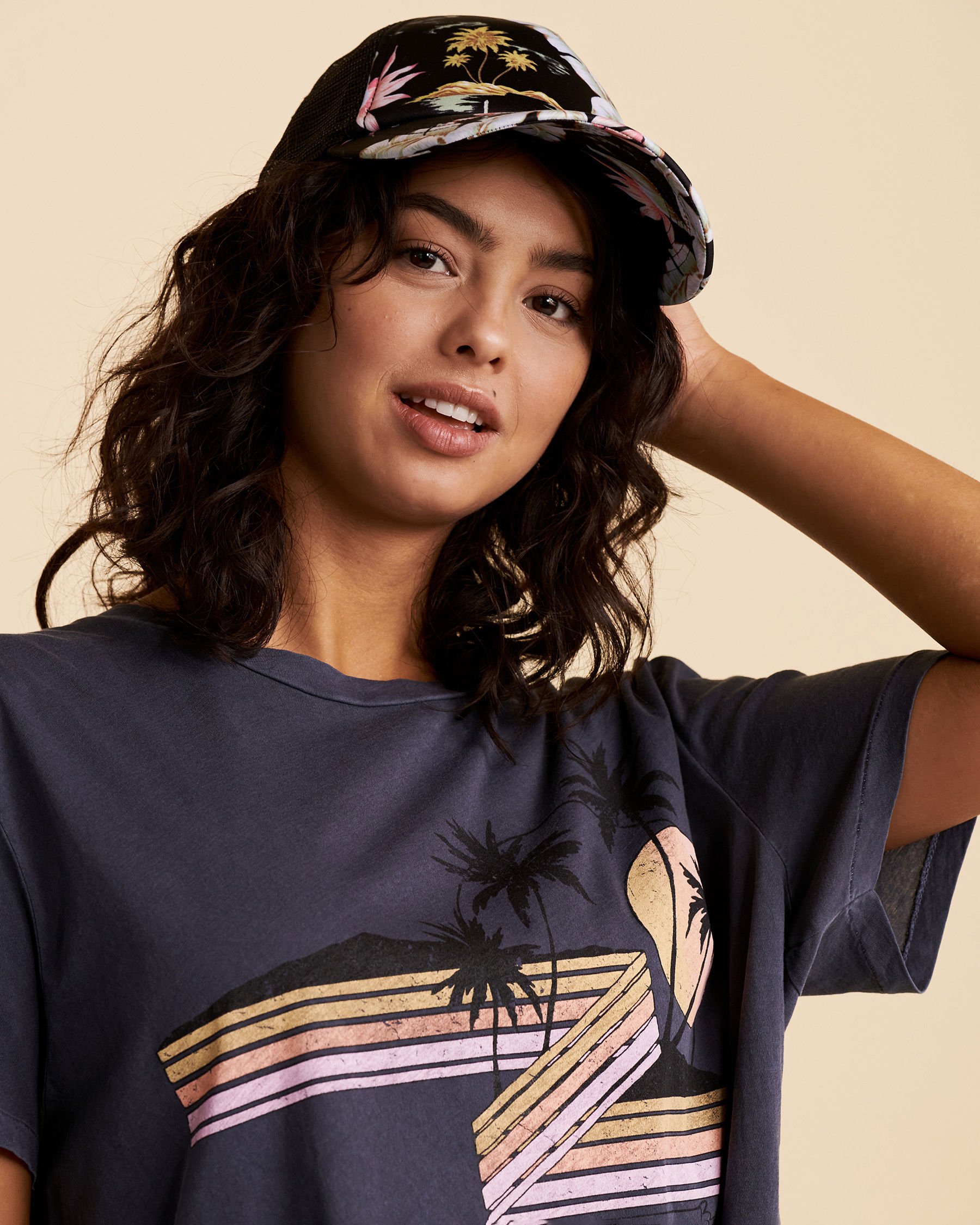Billabong heritage mashup trucker hat discount