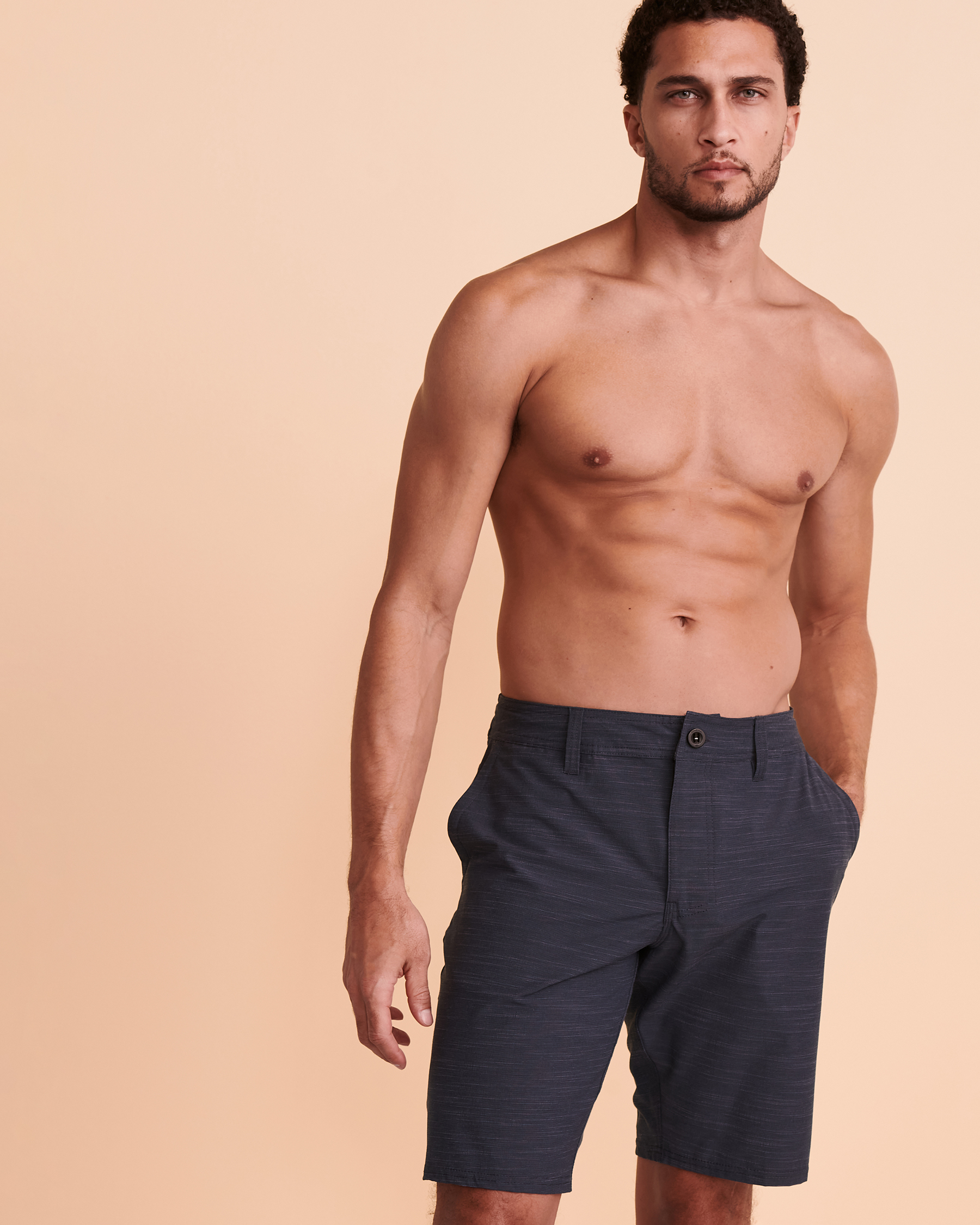 Locked slub hybrid shorts on sale