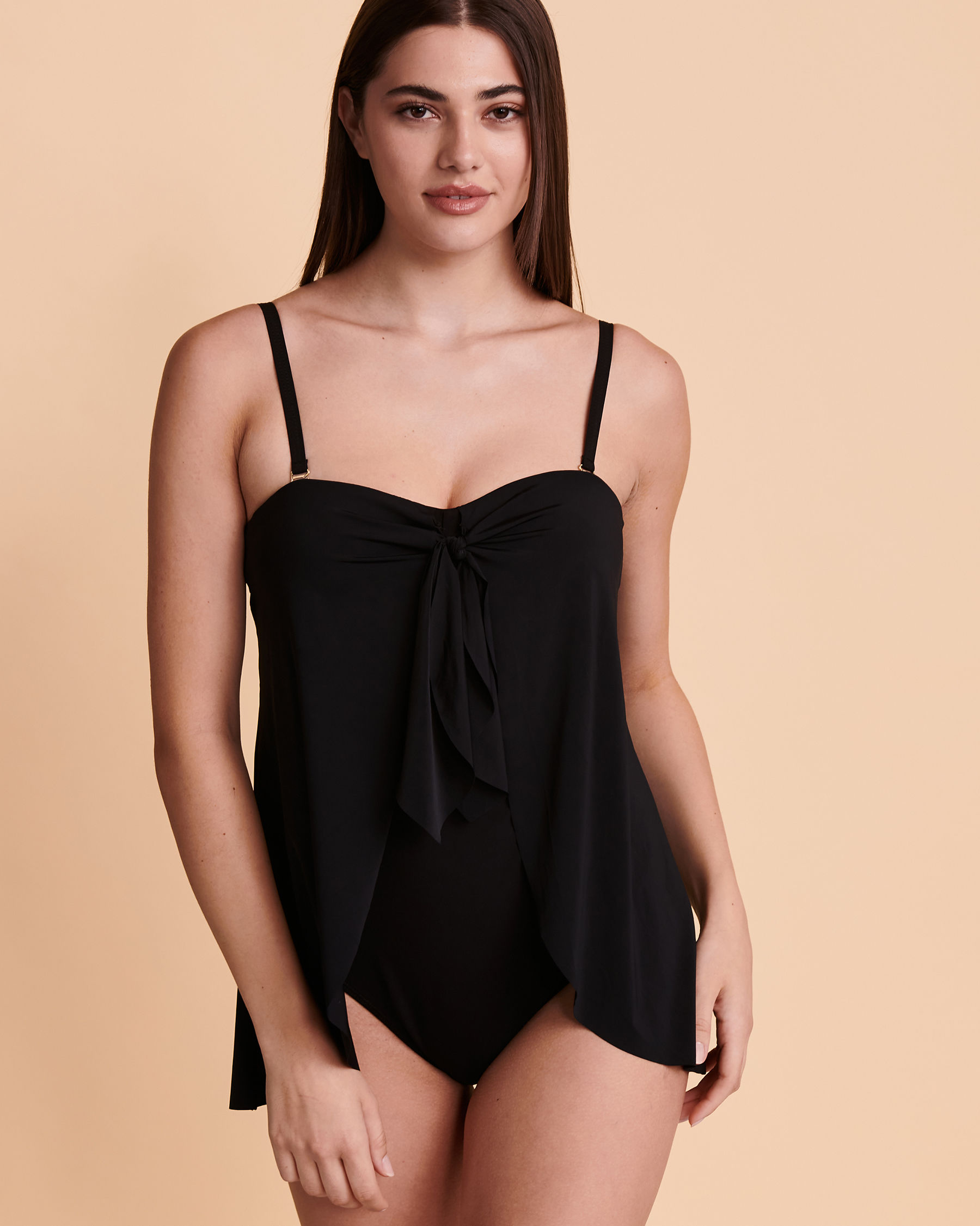 CHRISTINA Bandeau One-piece Swimsuit Black 30ZZ1011 - View1