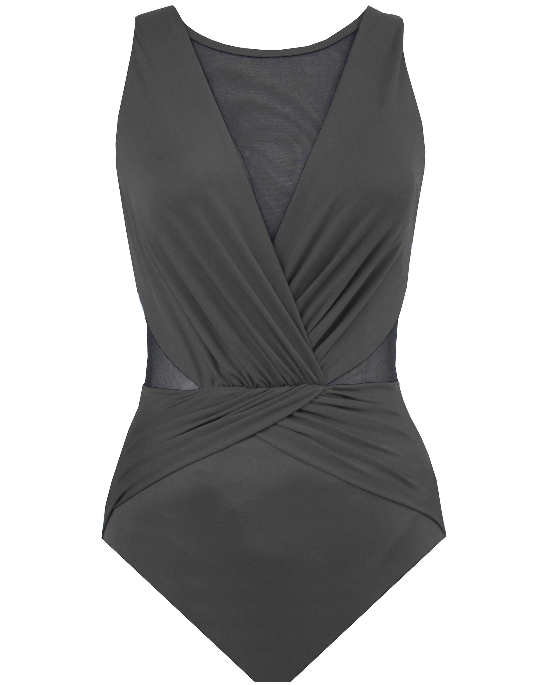 MIRACLESUIT One-piece Swimsuit Black 6516685-06 - View1
