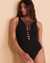 BLEU ROD BEATTIE One-piece Swimsuit Black RBKN18232-00 - View1