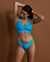 LOLË RIVIERE Triangle Bikini Top Ocean blue LWW0572 - View1