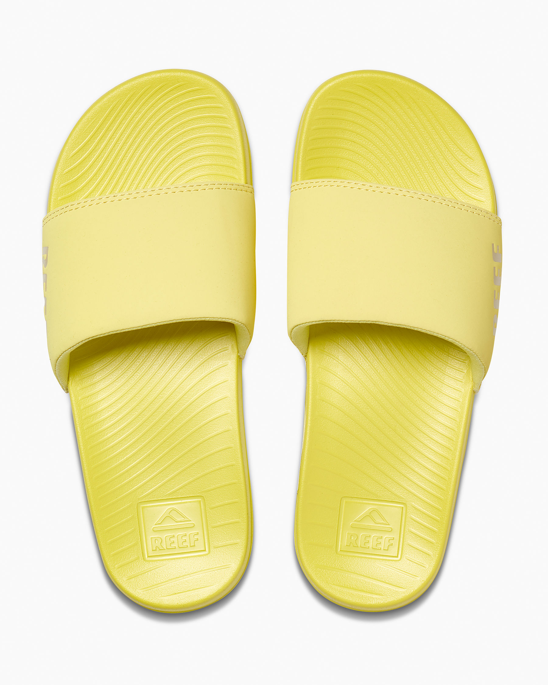 REEF Slide - Neon Yellow | Bikini Village