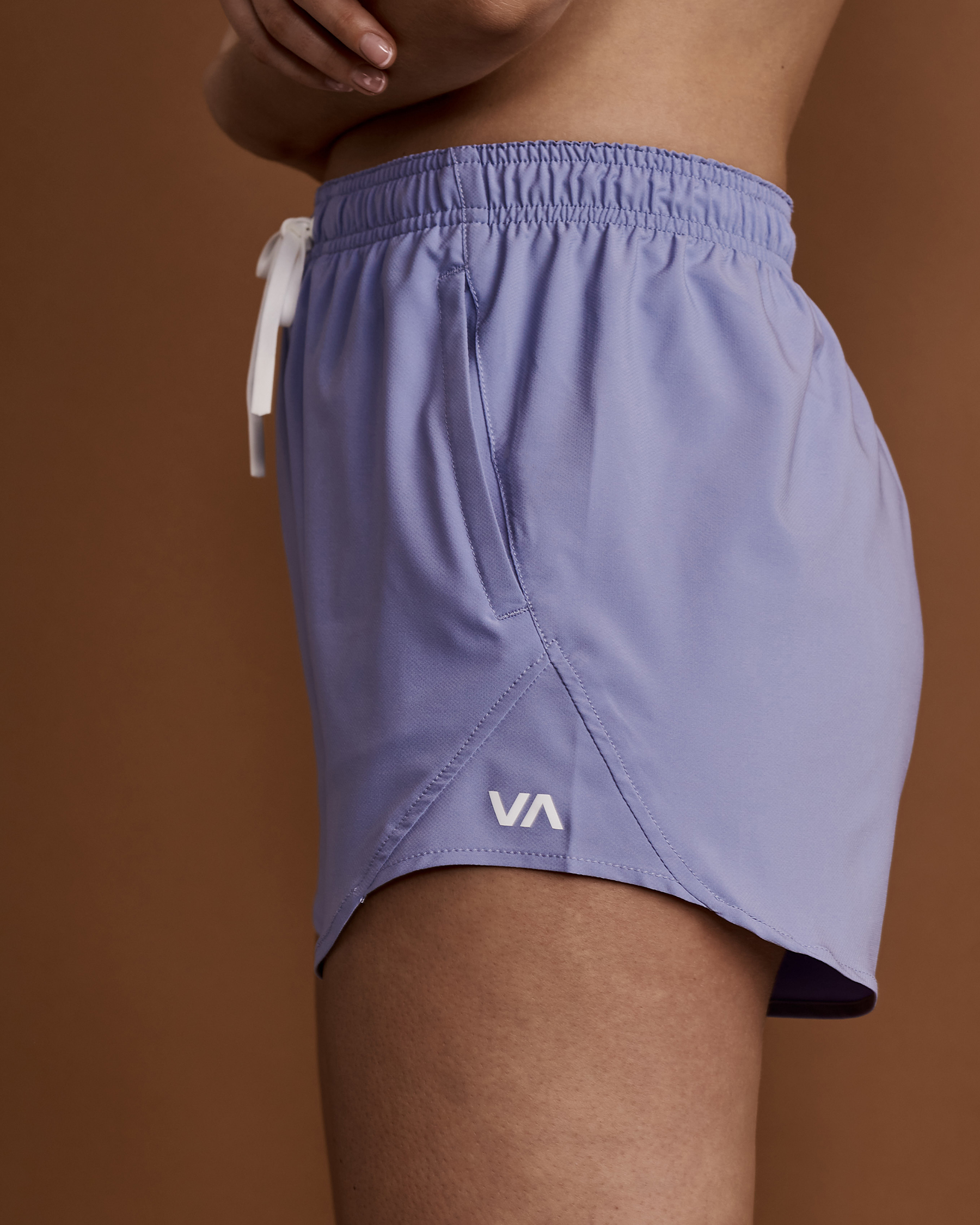 RVCA VA ESSENTIAL Yogger Shorts Grey purple AVJNS00118 - View3