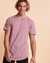 KUWALLA Chandail manches courtes EAZY Rose-mauve KUL-CT1851 - View1